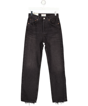 AGOLDE Black 90's Mid-rise Loose-fit Denim Jeans W24