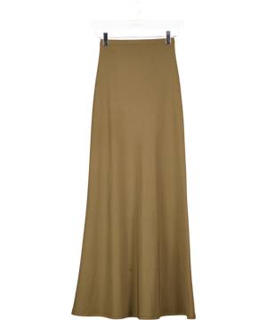 KLAYD Green Maxi Flare Skirt UK XS