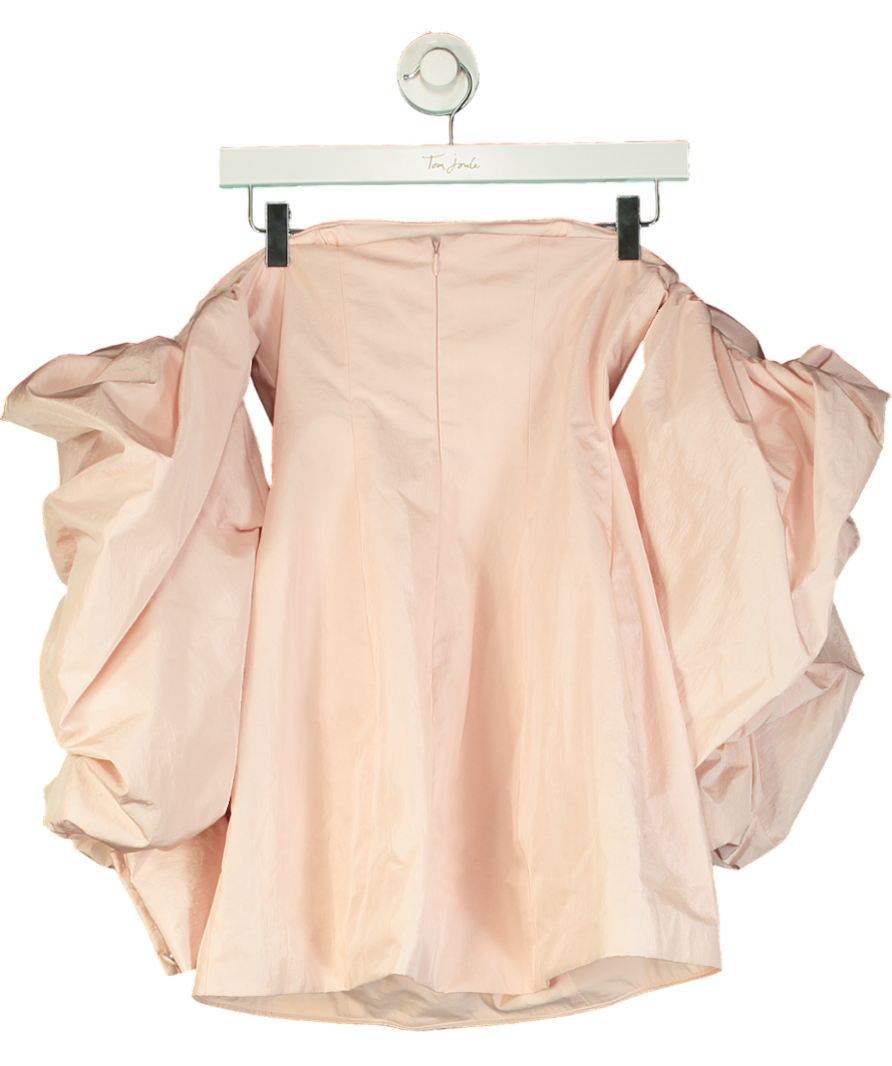 Caiiá Nevalia - Baby Pink  Silk taffetta Mini dress UK 6