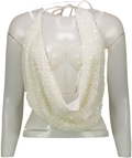 Mars the Label White The Anais Top UK S