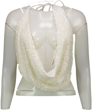 Mars the Label White The Anais Top UK S
