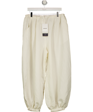 TOPSHOP Modal Balloon Trouser In Ecru White UK 10