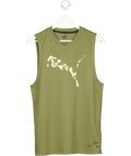 Puma Green Camo Training Vest UK M