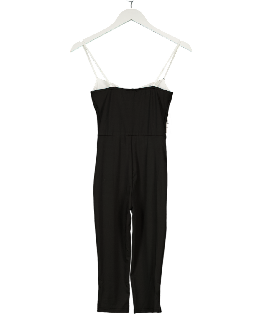 Superdown X Emma Rose Black / White Jaquetta Jumpsuit UK XXS