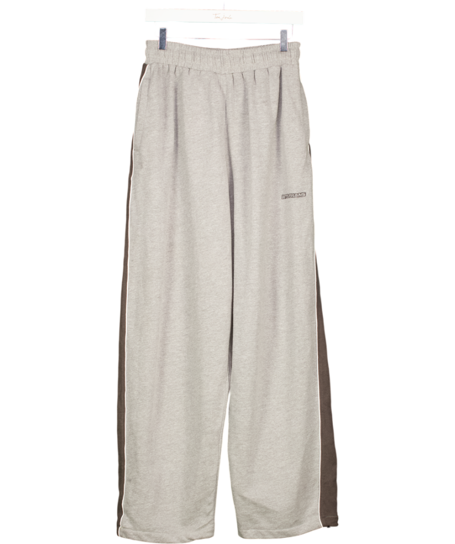 IETS FRANS Grey Oversize Baggy Joggers UK S