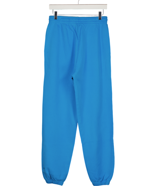 7 DAYS ACTIVE Premium Blue 100% Organic Cotton Relaxed fit Sweat Pant Joggers UK S/M