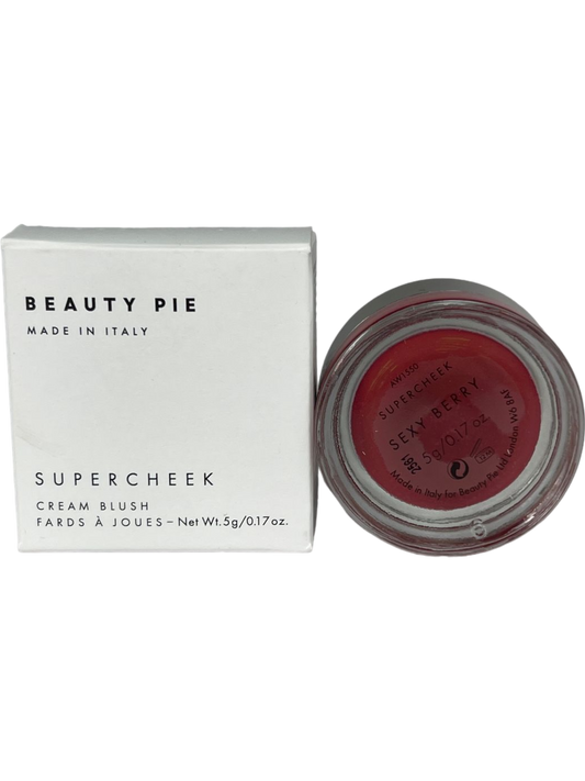 BeautyPie Sexy Berry Supercheek Cream Blusher - Blendable Matte Finish - 3.5g