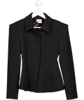 MOCKO Black Tailore Jacket With Collar UK XS