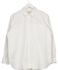 Sezane Tomboy Shirt  White Fr38 UK 10