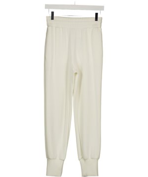 VARLEY Cream Doublesoft Slim Cuff 25 Pant Joggers UK XS