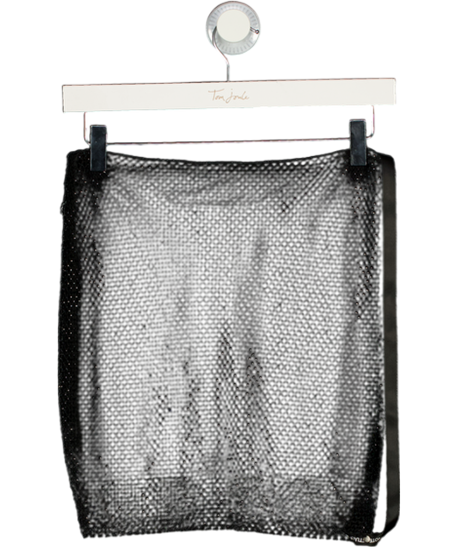 SLA the label Black Romi Dimante Skirt UK XS