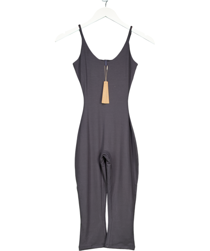SKIMS Graphite Grey Lounge Skimpy Strap Catsuit UK XXS