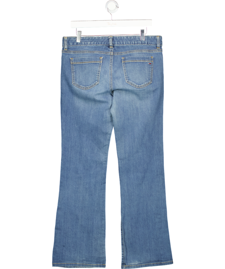 TOMMY HILFIGER Blue Modern Bootcut Jeans UK 10