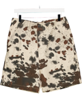 ZARA Brown Animal Print Bermuda Shorts UK 10