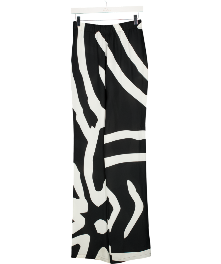 IN THE MOOD FOR LOVE ITMFL Black & White Printed Trouser UK S