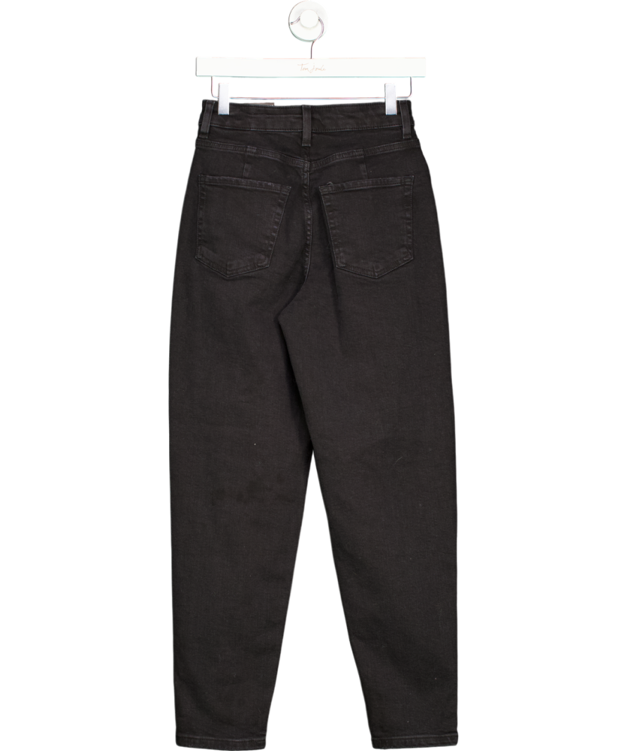 M&S Black "the Mom Ankle Grazer" High Rise Jeans UK 6