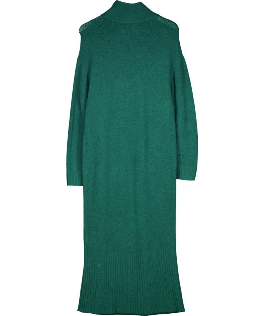 American Vintage Green knit midi Dress Domy UK XS/S