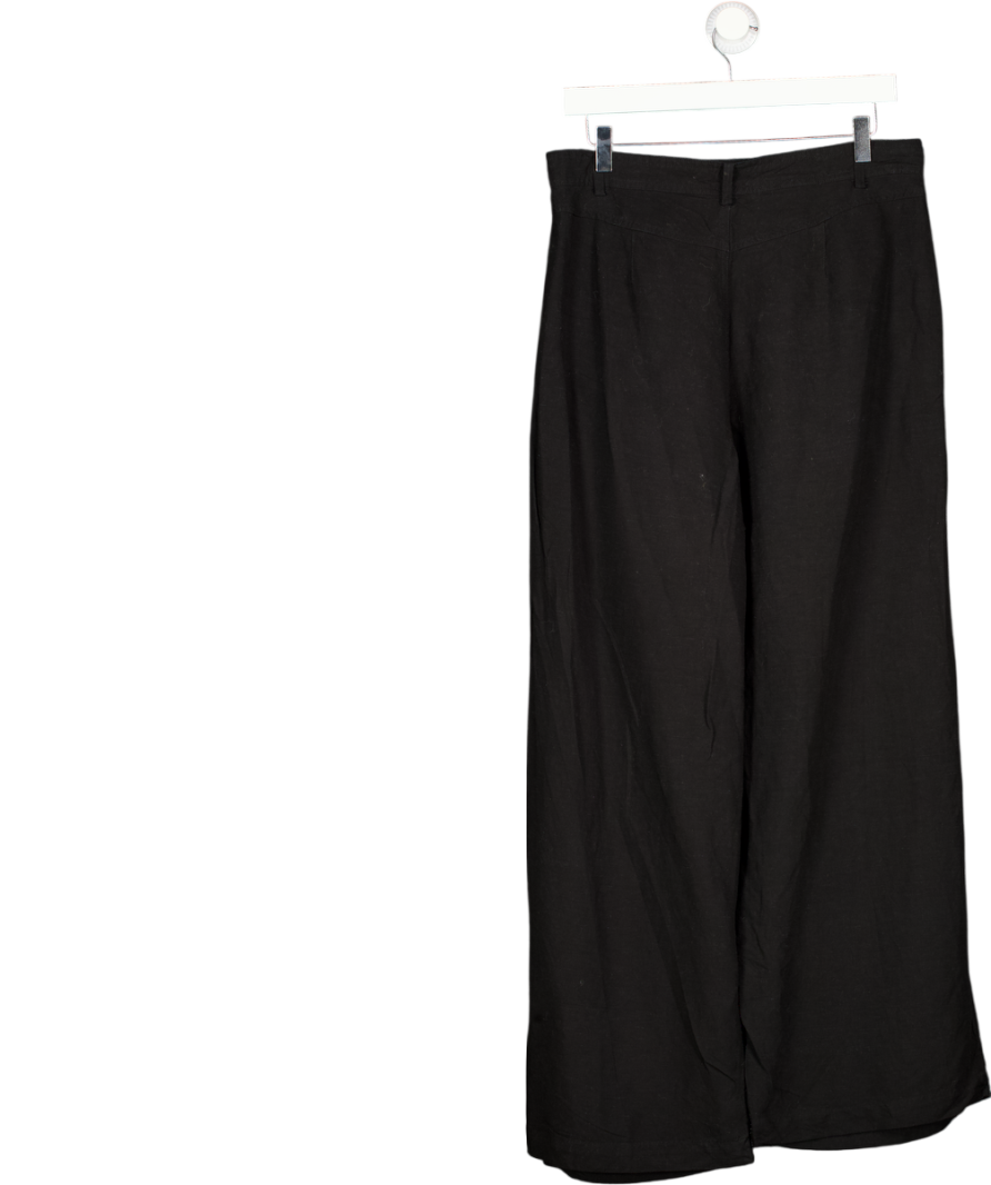 & Other Stories Black Cargo Trousers UK 12
