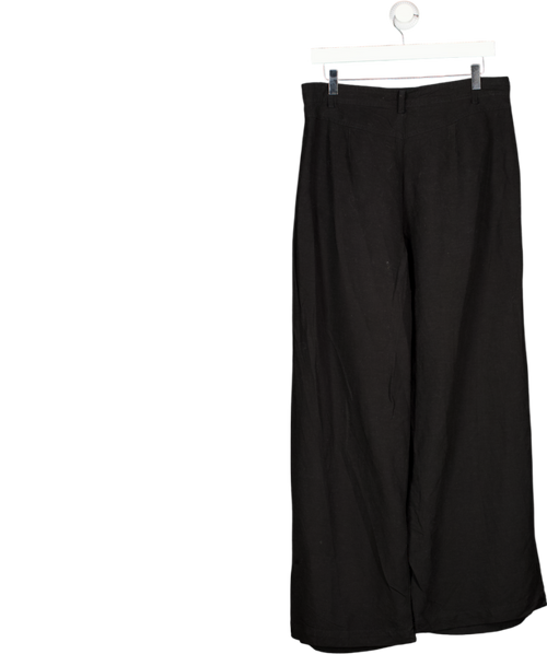 & Other Stories Black Cargo Trousers UK 12