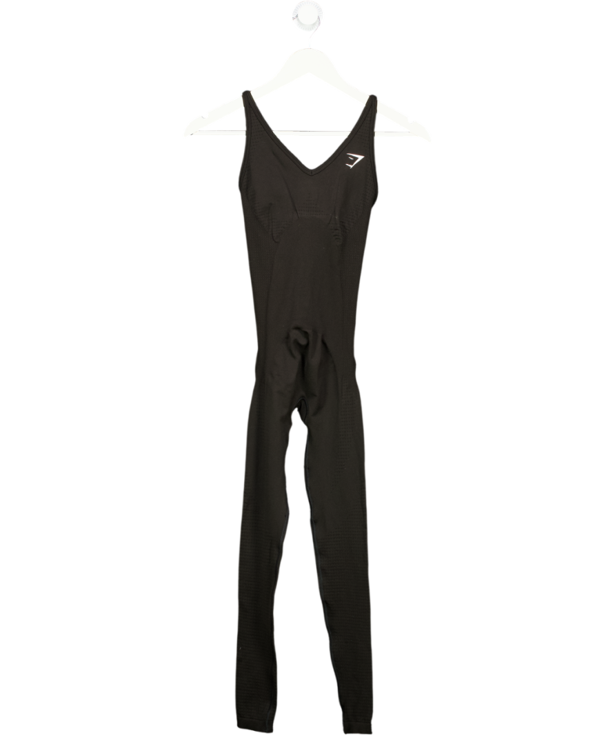 gymshark Black Vital Soft All In One UK XS