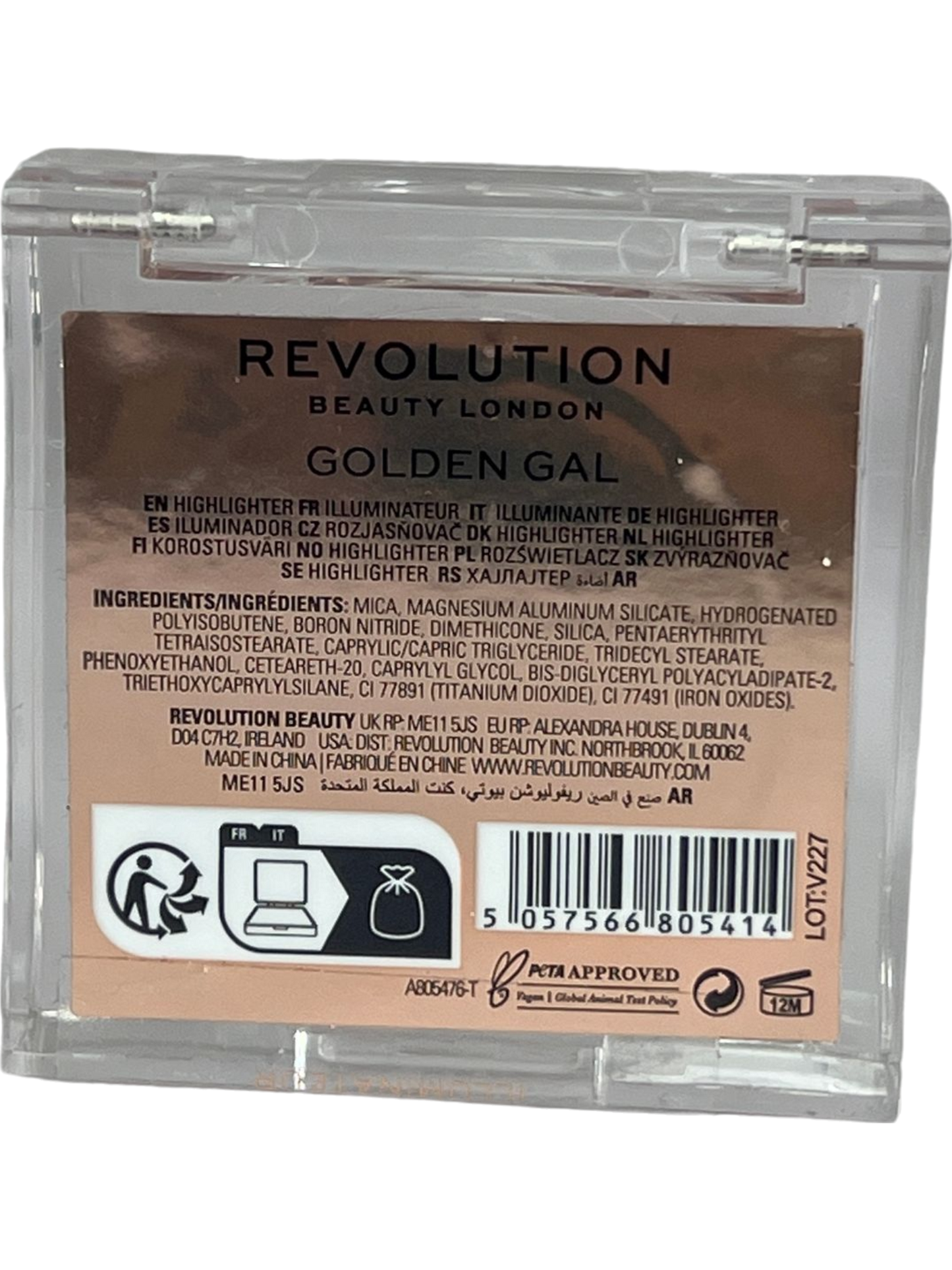 Revolution Beam Bright Highlighter Golden Gal