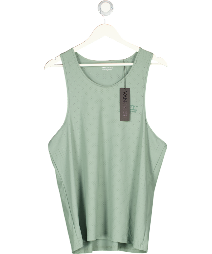 Vanquish Green Utility Performance Tank UK M