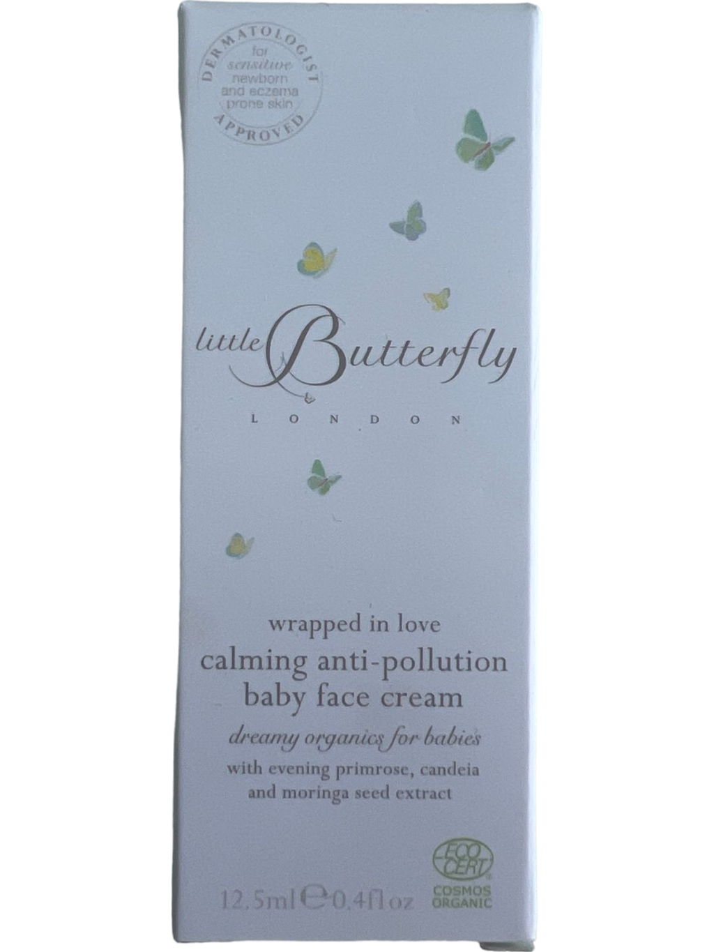 Little Butterfly London Organic Anti-Pollution Baby Face Cream 12.5ml