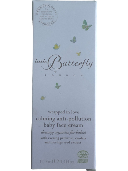 Little Butterfly London Organic Anti-Pollution Baby Face Cream 12.5ml