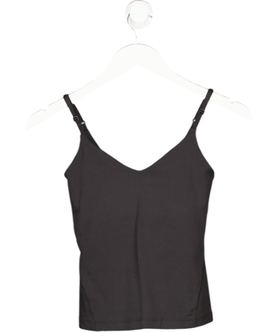 Lululemon Black Align Waist-length Cami Tank Top UK S