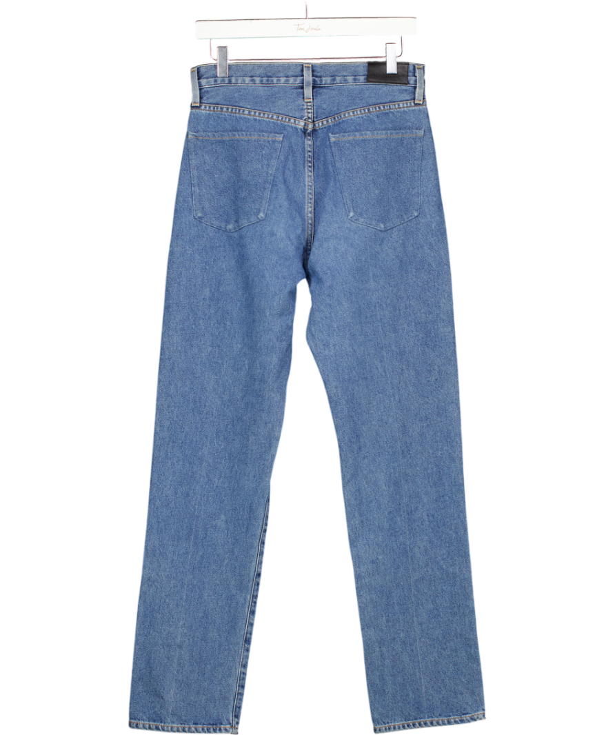 GoldSign Mid Blue High Waisted Slim Leg Jeans W27