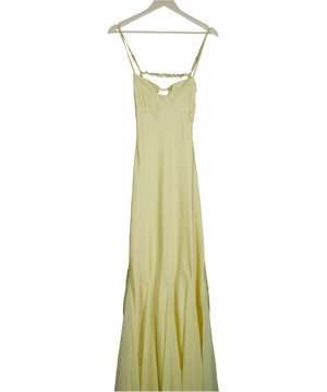 Peppermayo Yellow Ravello Maxi Dress UK 8