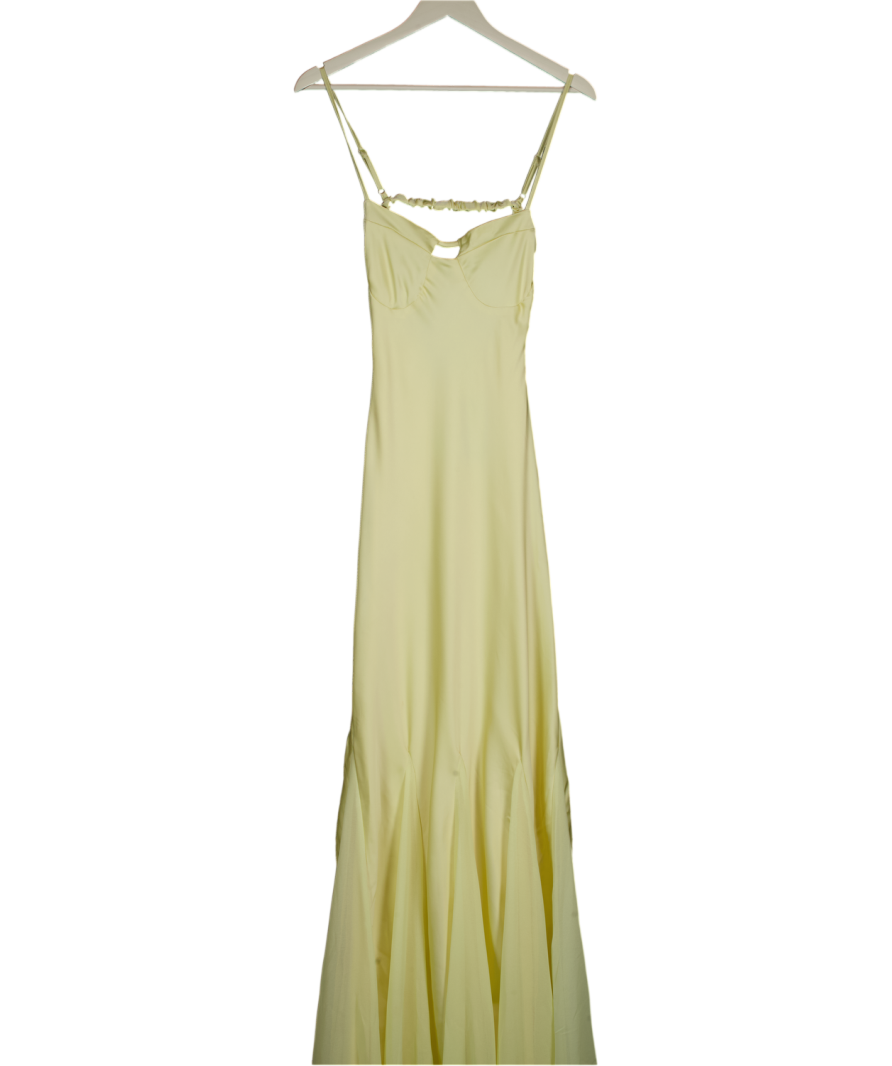 Peppermayo Yellow Ravello Maxi Dress UK 8