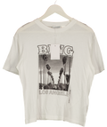 ANINE BING White La Tour Louis T-shirt UK S