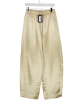 ARKET Beige Drawstring Satin Trousers Eu34 UK 6