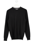 M&S Black Pure Cashmere Crew Neck Jumper UK S