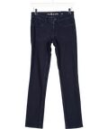 MIH Jeans Mid-rise Dark Blue Slim Leg Jeans W27