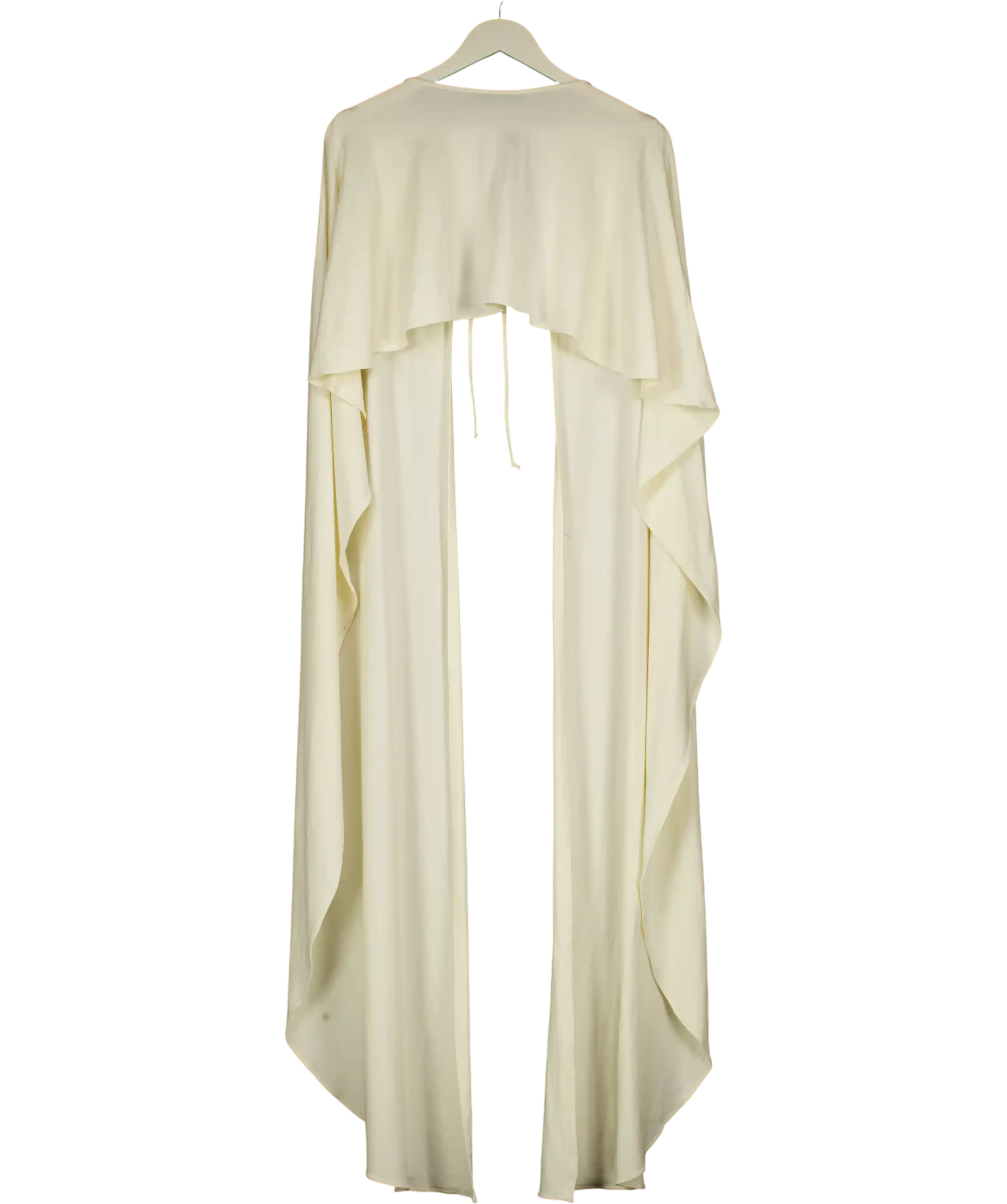 AYM STUDIO Studio Cream Long Drape Cape One Size One Size