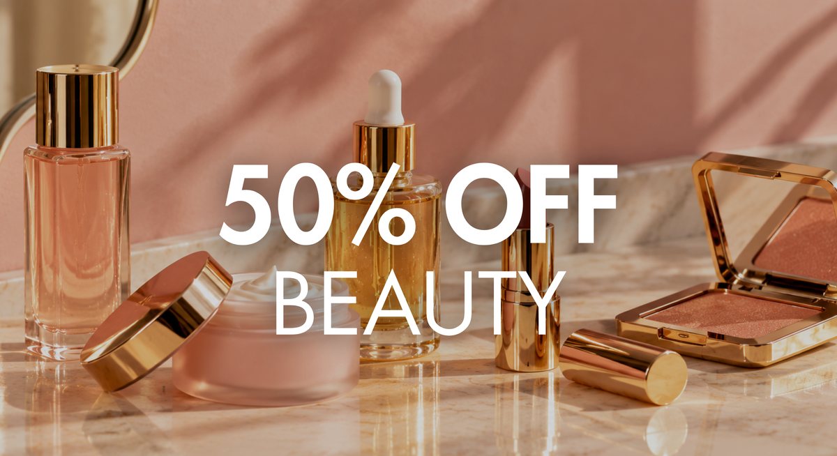 50% off all beauty
