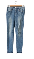 PAIGE Mid Blue Distressed Verdugo Skinny Jeans W26