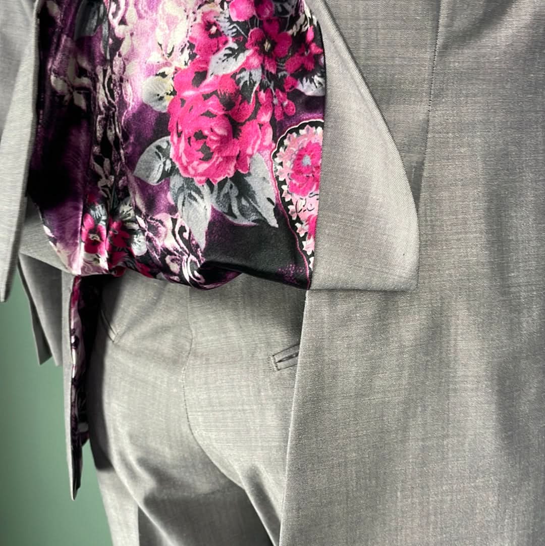 William Hunt Grey Classic Dinner Suit W38