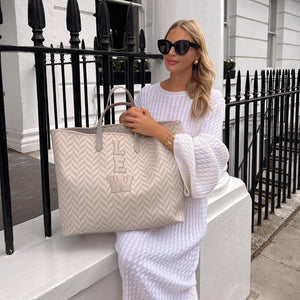 TOTEME Cream Cable knit Wool Maxi Dress UK XS