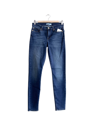 7 For All Mankind Blue The Skinny B(air) Duchess Jeans W27