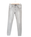 Massimo Dutti Grey Light Wash Skinny Jeans UK 10