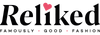 Logo of 'Reliked' with a heart symbol