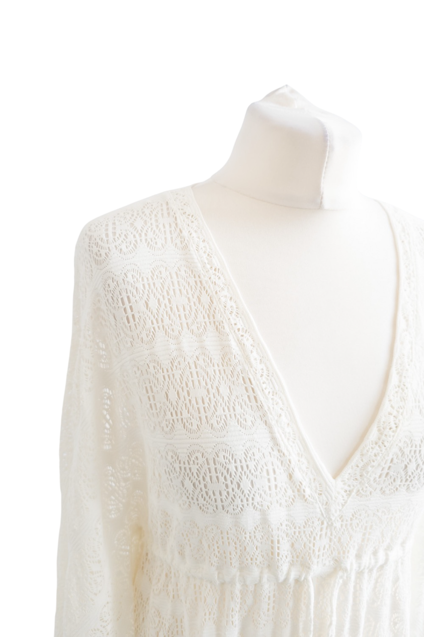 Melissa Odabash  White Beach Cover-up One Size