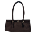 H&M Dark Brown Rectangular Shoulder Bag