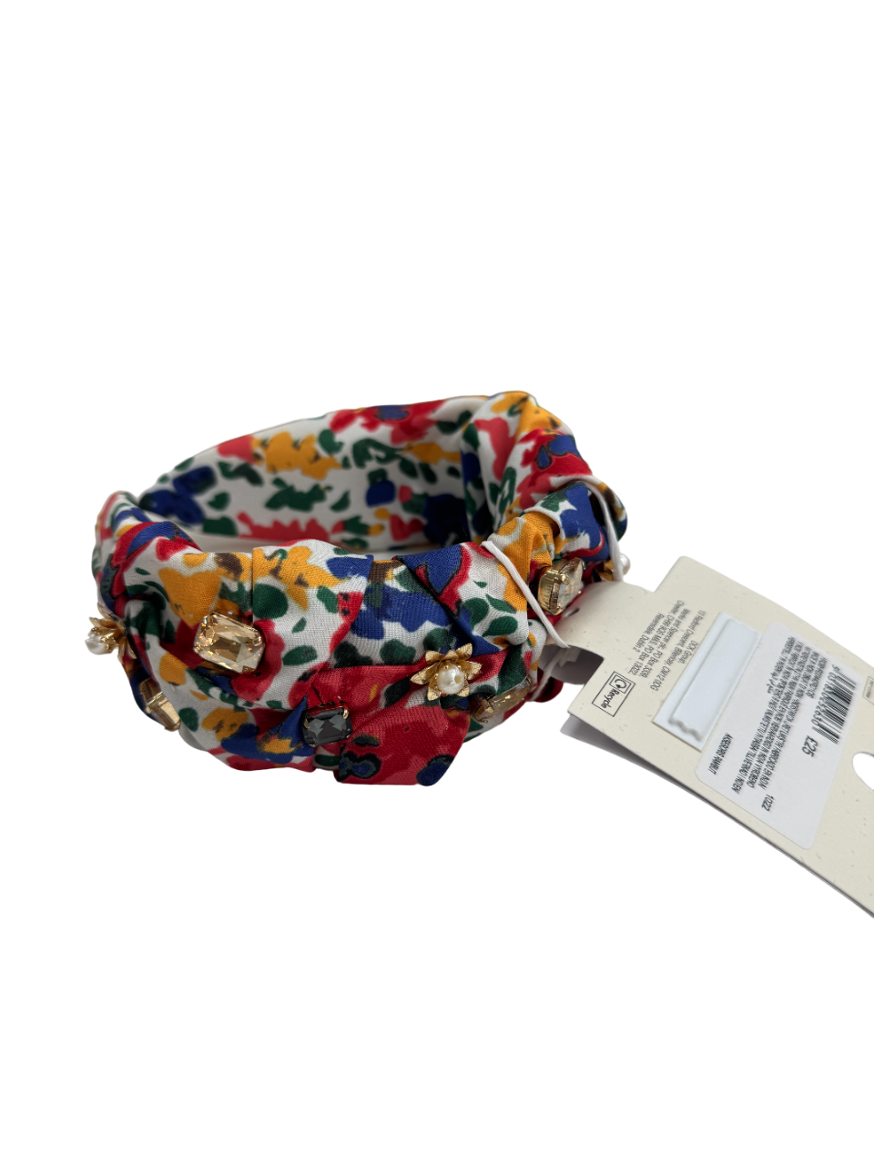 M&S Multicolour Floral Embellished Headband One Size