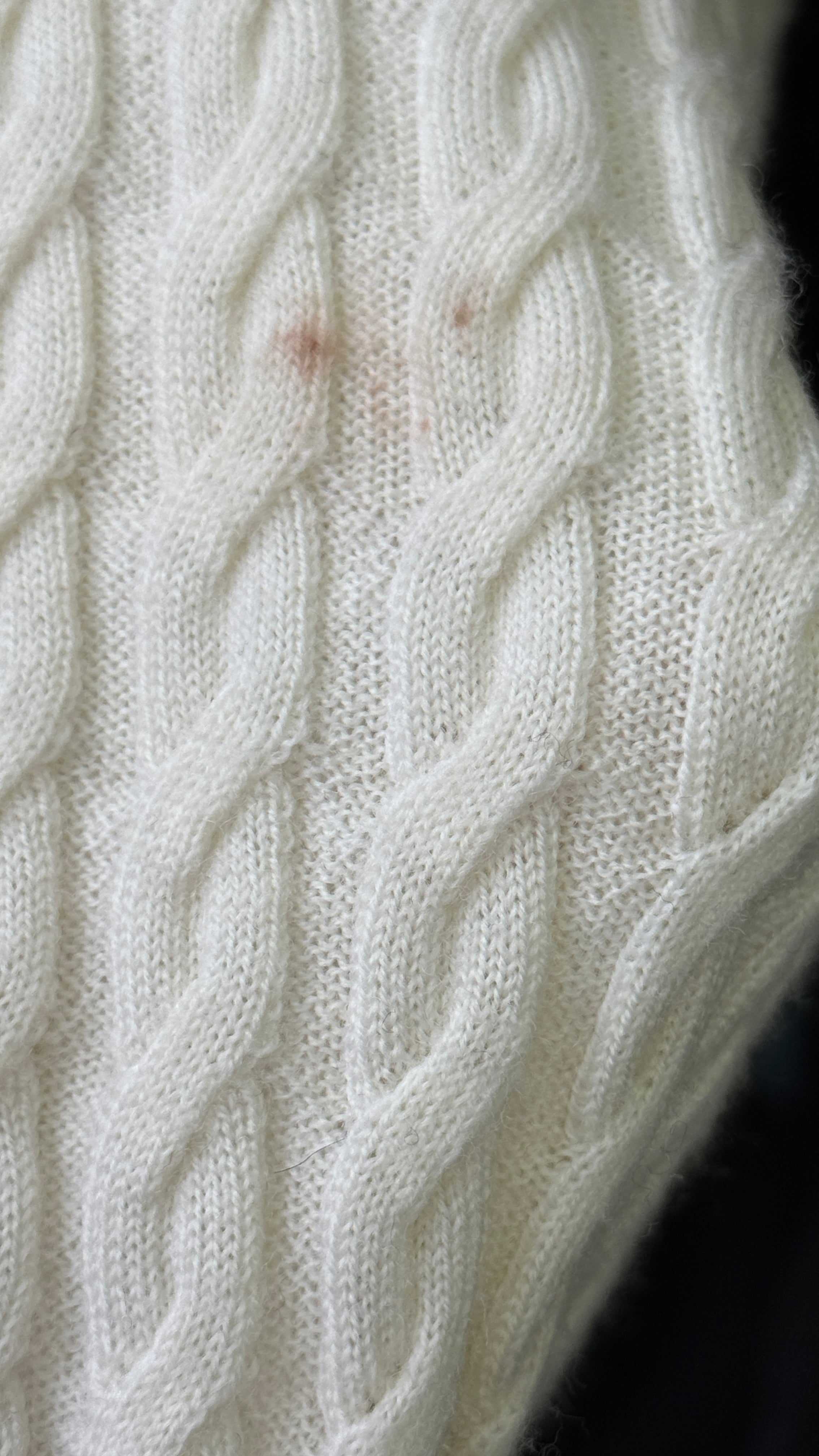 TOTEME Cream Cable knit Wool Maxi Dress UK XS