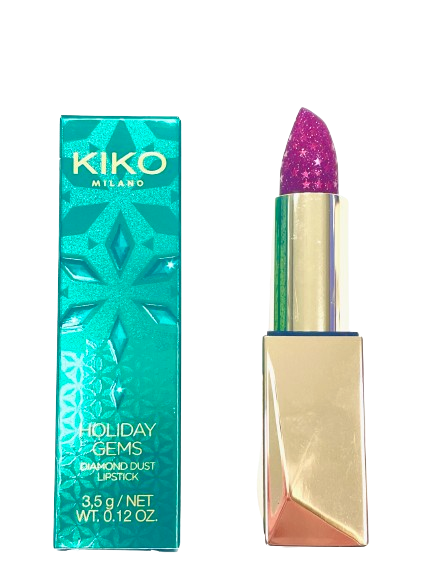 Kiko milano Holiday Gems Diamond Dust Lipstick Metallic-finish Lipstick With Glitter 05 3.5g