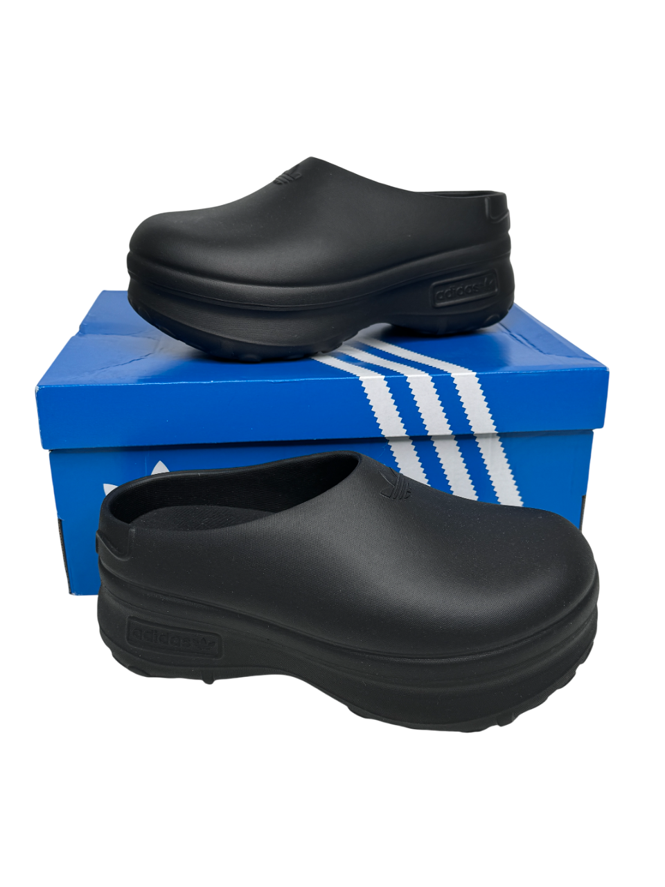 adidas Black Adifom Stan Smith Mule Shoes UK 4 EU 37 👠